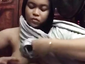 See Boyfriend Melayu's naughty ride in Awek Melayu's flick call with her Boyfriend