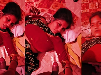 My Indian wife's cock-squeezing vag gets a raunchy creampie and face nail while being slurped and finger-tickled