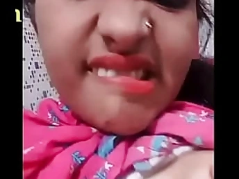 Observe this Indian nubile gf gang-fuck with her bf for a super-fucking-hot Desi trio way