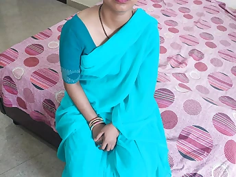 Super-steamy Indian Desi village bhabhi was roleplay Hindi rock hard-core village tear up-festival in clear Hindi audio converse