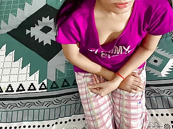 Indian Desi Hancock's step-sister-in-law gets her taut cunt nailed and virgin tight snatch opened almost to the max!