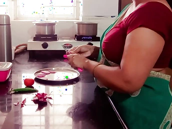 Your_Riya's stepmom is a hot Asian MILF who loves creampies in the larder