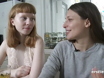 Bonnie & Talia's fur covered ukrainian cooter gets ate & finger-tickled in super-steamy audition session