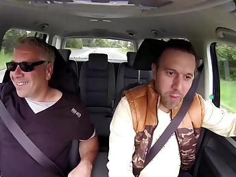 Kinky mature couple fetish with big tits & pee surrounding the bathroom