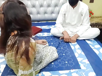 Desi Aunty Picked up & Hitched by Pakistani Stepson for A Desi Hitching Occurrence - Hindi Audio