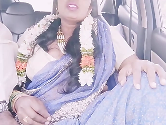 Fond Silk and her driver get muddy with Indian car rail