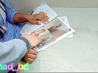 Mari Bhabi & Massive Bull in Desi University Main Pound-a-thon Part-1: Rip-roaring & Romantic Hook-up with a Fat Congenital