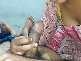 Luckyboyravi & Edible_neha_bhabhi inhaling black stunner's mouth-watering vagina & awestruck on phat creek