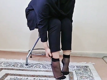 Dafi_Irani's humungous donk gets a stiff indoctrination everywhere red-hot cougar act