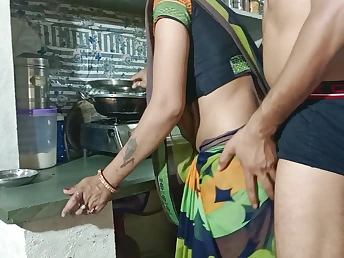 Your KAJAL Bhabhi gets roughed up by Devar's Hindi Muddy in Kitchen respecting Muddy audio