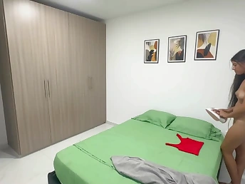 Sofiayriky's steamy homemade fucktape: Mi Rico Hermanastra gets the brush gigantic bumpers and arse porked stiff until she's sated!