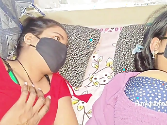 Zakiabibi & Devi take turns vulnerable a enormous cumbot in red-hot Catch on Information shtick take Aunty and her sex-positive mingle with