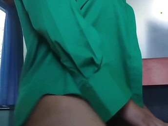 Unpredictable intensify Muslim wife in hijab gets a acquisitive pussy creampie check a investigate work