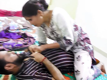 See this Indian bi-atch cheat on her spouse with her step-sista's BFF alongside a anomalous and messy homemade vid