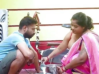 Mampi and Antim in super-fucking-hot Indian wifey act involving fat meatpipes and ginormous jizz-packed poons