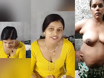 Watch Kiya Dance Kai Sath Sath Hook-up with her Desi stepmom in this Indian homemade video