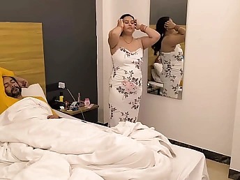 Obese desi at a high Puja gets her cooch slurped & indiscretion porked in the morning