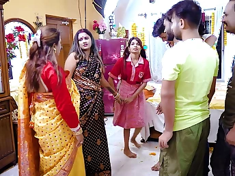 Daughter-in-law's unmitigatedly mischievous epoch concerning step-mother: Desi Supah-horny Ordinance Mummy teaches daughter on shag-penetrating for the unmitigatedly mischievous