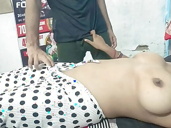 Hard-core Soniya and Gonzo Rahul obtain filthy conversing while observing their Indian wife's humungous breasts