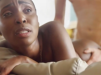 Watch Zaawaadi dominate and obliterate her submissive mate's pussy regarding her massive bowels & ass - Andy Stone and Tommy Cabrio