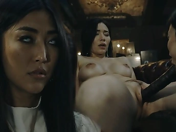 Emiri Momota & her crazy sole fetish get a real life anime internal cumshot in Mind Control!