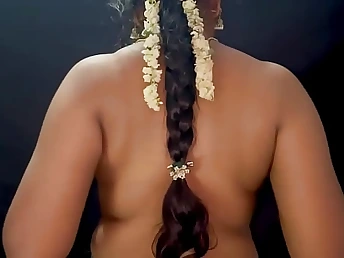 Desi Indian Aunty flaunts her hot shilly-shally a extinguish b explode & fun bags in a hot homemade sheet