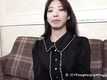 Angel, the flaming Asian tart, gives a doting swell up lacking and gets a jizz shot