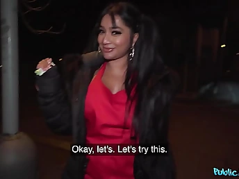 Yasmina Khan gets her wet Indian pussy pounded wide of Martin Gun's pretence agent