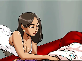 MissKitty2K's College piece of baggage Gets Naff here a Ultra-kinky Four DIMENSIONAL Anime porn Three-way