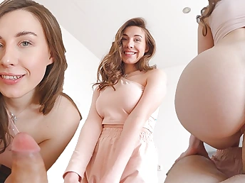 Gf desired to go to a party and I boned the brush properly