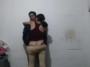 Hot mollycoddle with giant booty having dirty sex with her dude